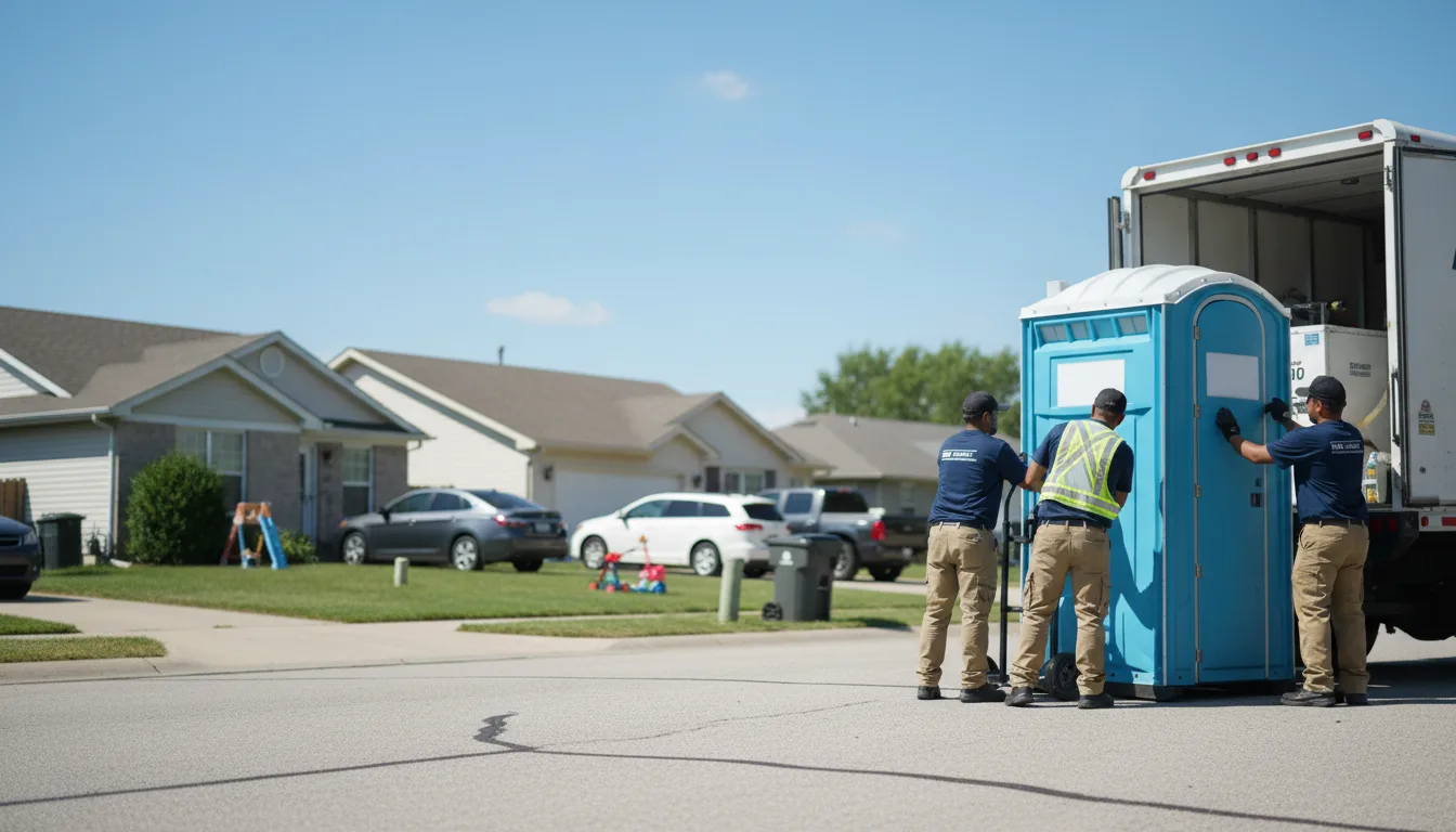 Standard Porta Potty Rentals in Carman, IL near me